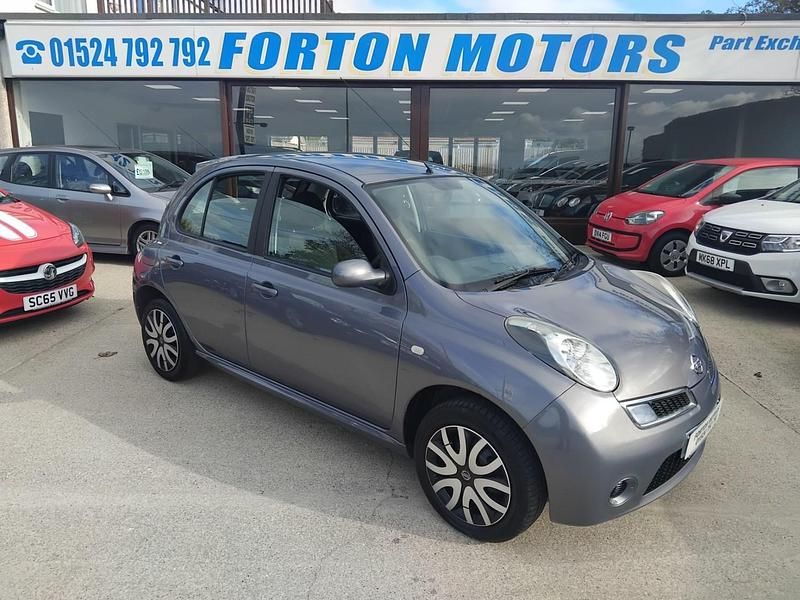 Grey Used 2009 Nissan Micra Acenta Hatchback | £4,295 (A bit pricey) - Image 1/4
