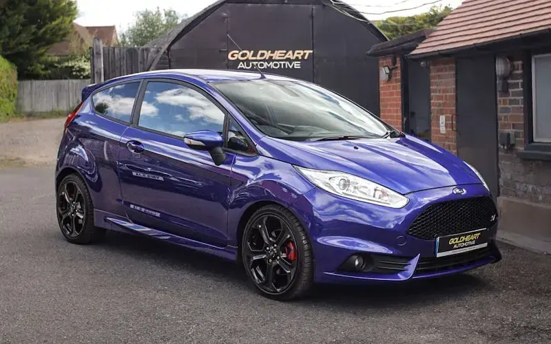 Usado Ford Fiesta ST 182 HP (133 kW) 2017 Azul Citadino