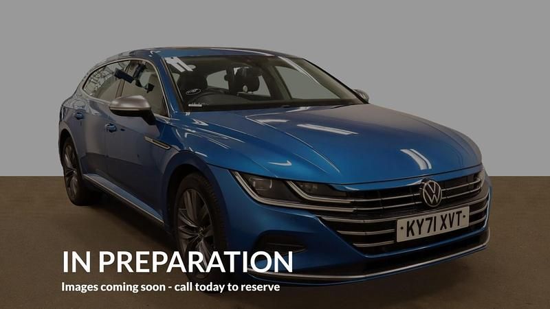 Blue Used 2021 VW Arteon Elegance Estate | £18,320 (Fair price) - Image 1/4