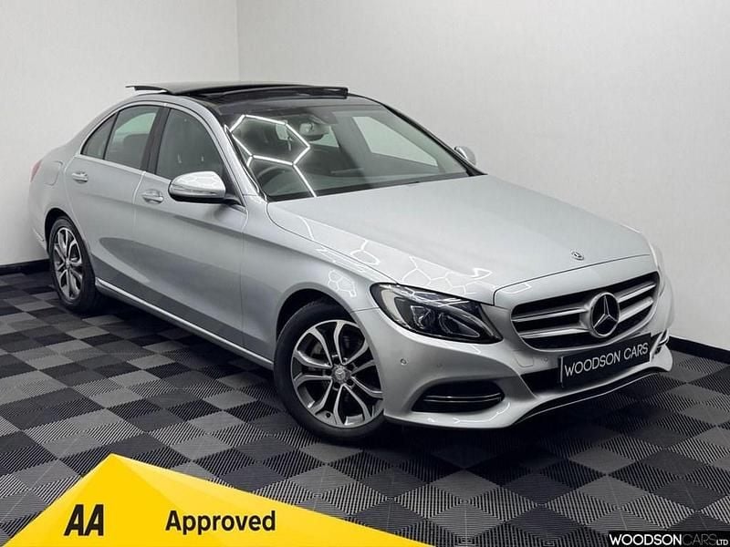Silver Used 2015 Mercedes C200 Premium Sedan | £13,500 (Fair price) - Image 1/2