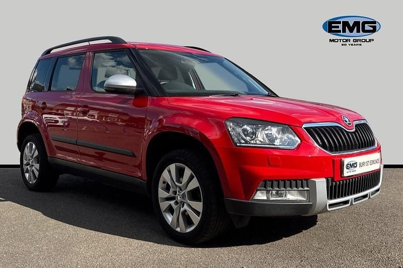 Red Used 2014 Skoda Yeti Elegance SUV | £10,906 (Fair price) - Image 1/3