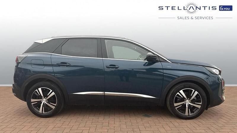 Blue Used 2024 Peugeot 3008 GT SUV | £22,355 (Fair price) - Image 1/4