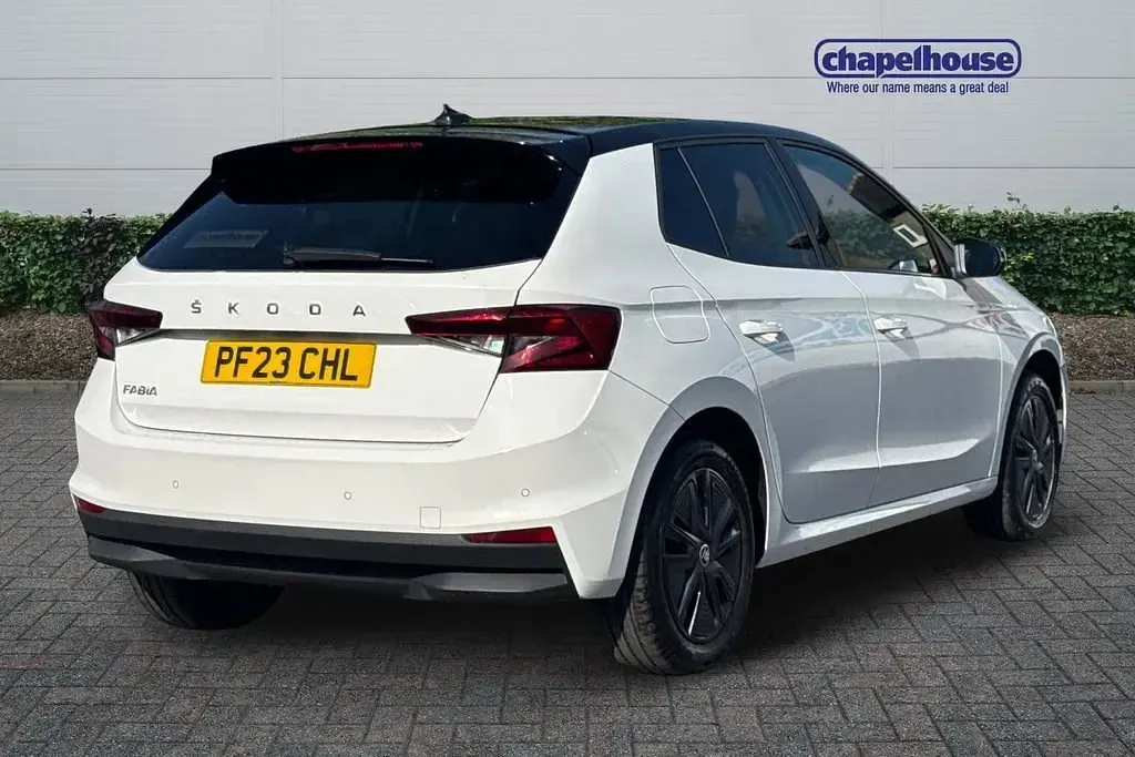 Used Skoda Fabia Colour Edition 2023 White Hatchback