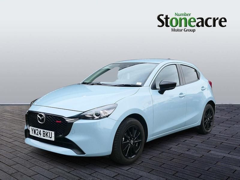 Used Mazda 2 Homura-Line 2024 Blue Hatchback