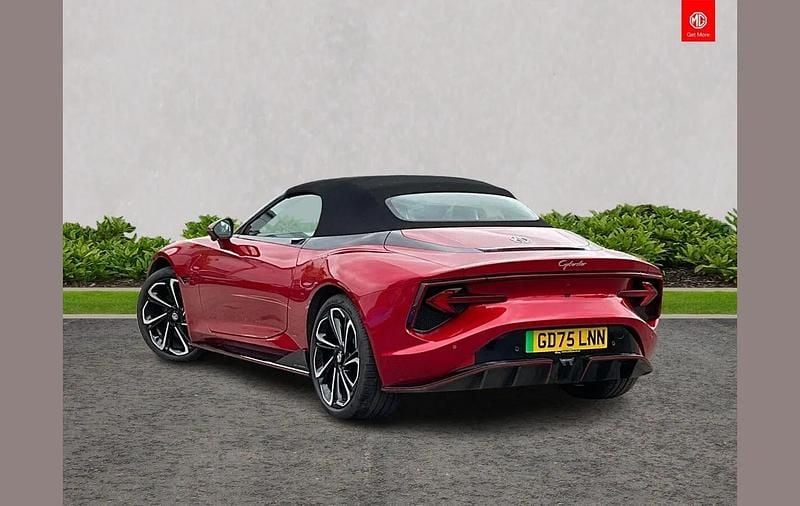 New MG Cyberster 369 kW (502 HP) 2025 Red Cabriolet