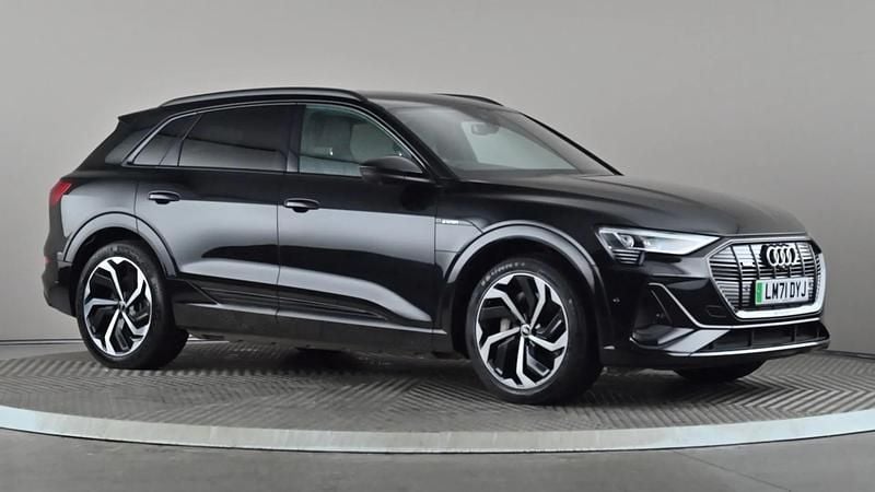 Black Used 2021 Audi e-tron Black Edition SUV | £22,998 (Good price) - Image 1/3