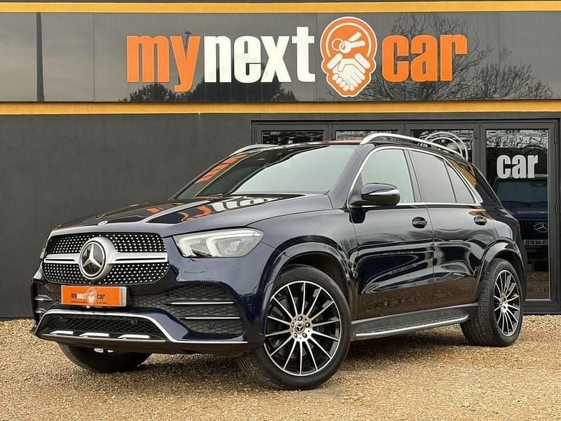 Used Mercedes GLE400 AMG line 2022 Blue Estate
