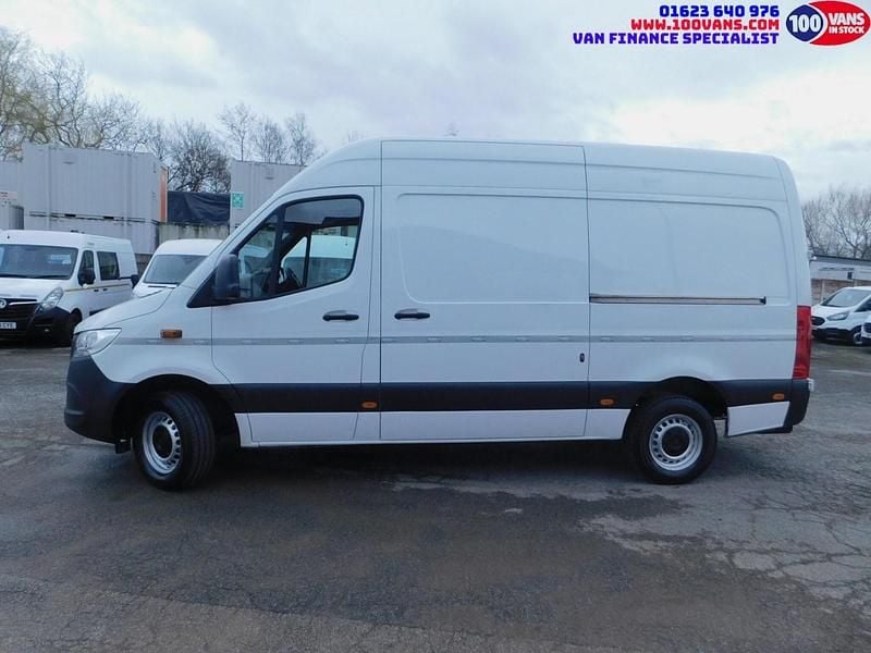 Begagnad Mercedes Sprinter Premium 160 HK (117 kW) 2019 Vit Van