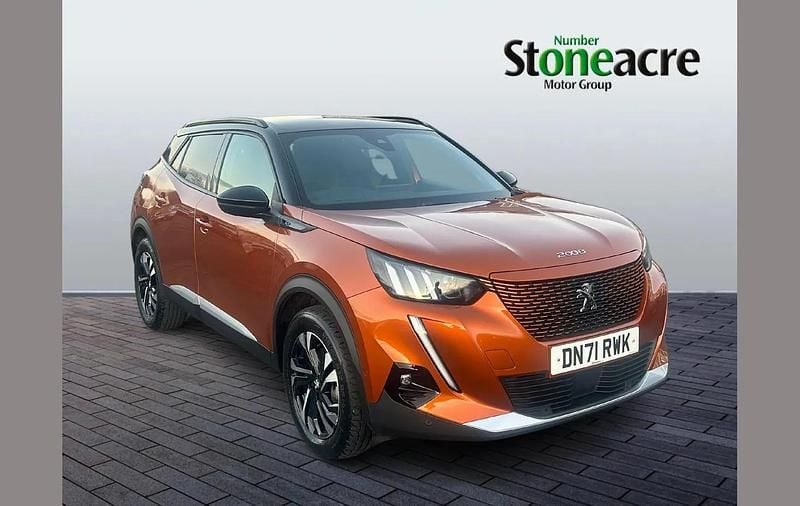 Orange Used 2022 Peugeot e-2008 GTi SUV | £13,873 (Good price) - Image 1/4