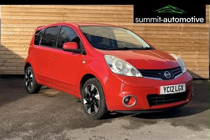 Used Nissan Note N-TEC 2012 Red Hatchback