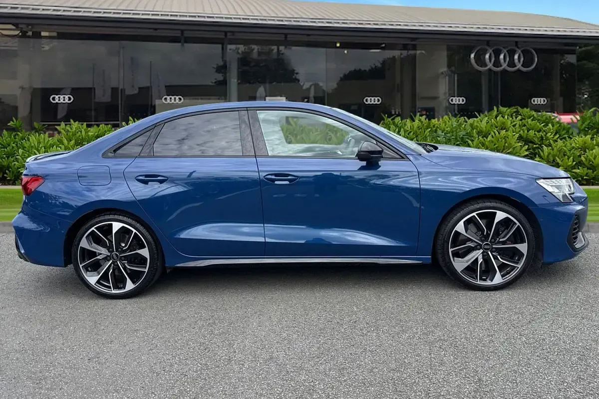 Used Audi S3 Black Edition 333 HP (244 kW) 2025 Blue Sedan