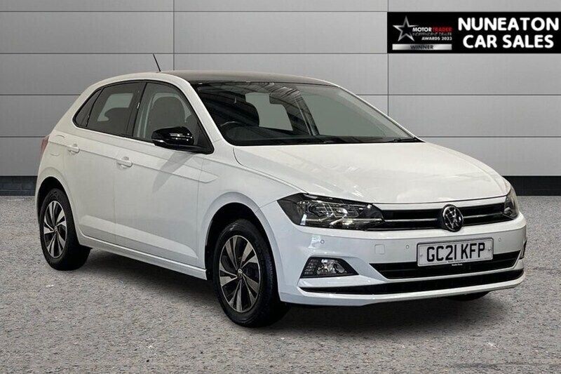 White Used 2021 VW Polo Match Hatchback | £13,300 (Good price) - Image 1/1