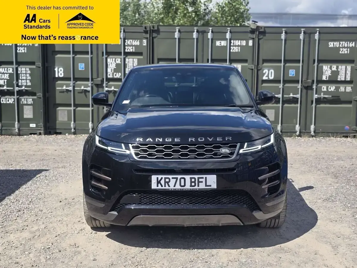 Used Land Rover Range Rover evoque HSE Dynamic 180 HP (132 kW) 2020 Black SUV