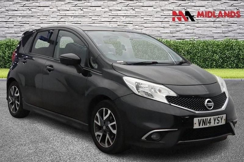 Used Nissan Note S 90 HP (66 kW) 2014 Black Hatchback