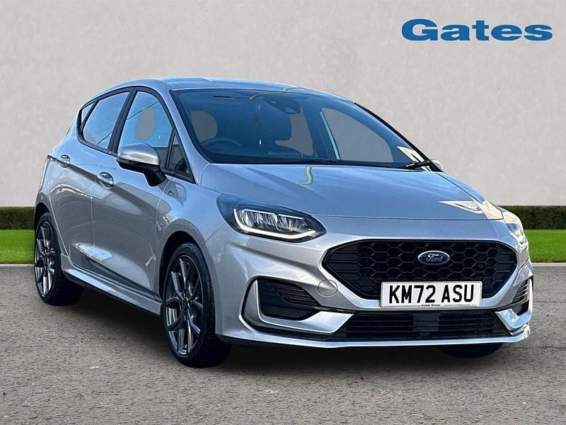 Silver Used 2022 Ford Fiesta ST-Line Hatchback | £16,499 (Fair price) - Image 1/4