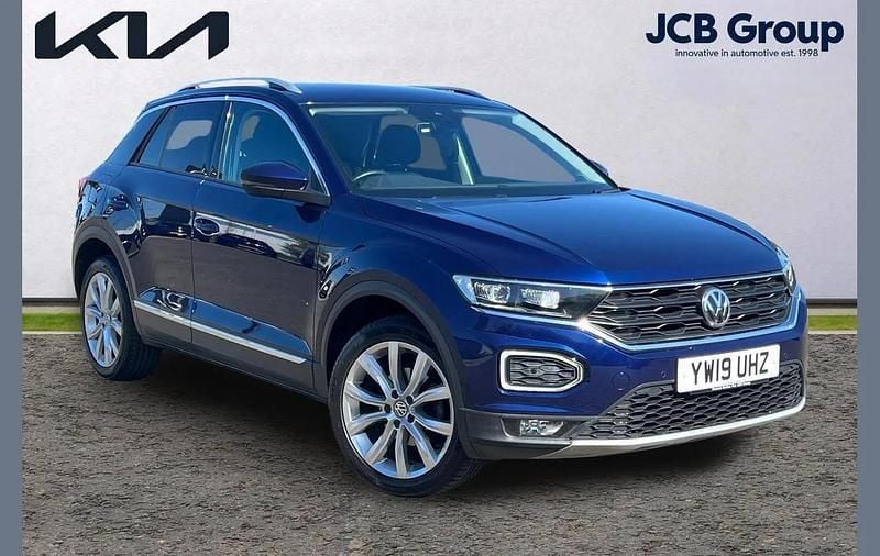 Usado VW T-Roc SEL 150 HP (110 kW) 2019 Azul SUV