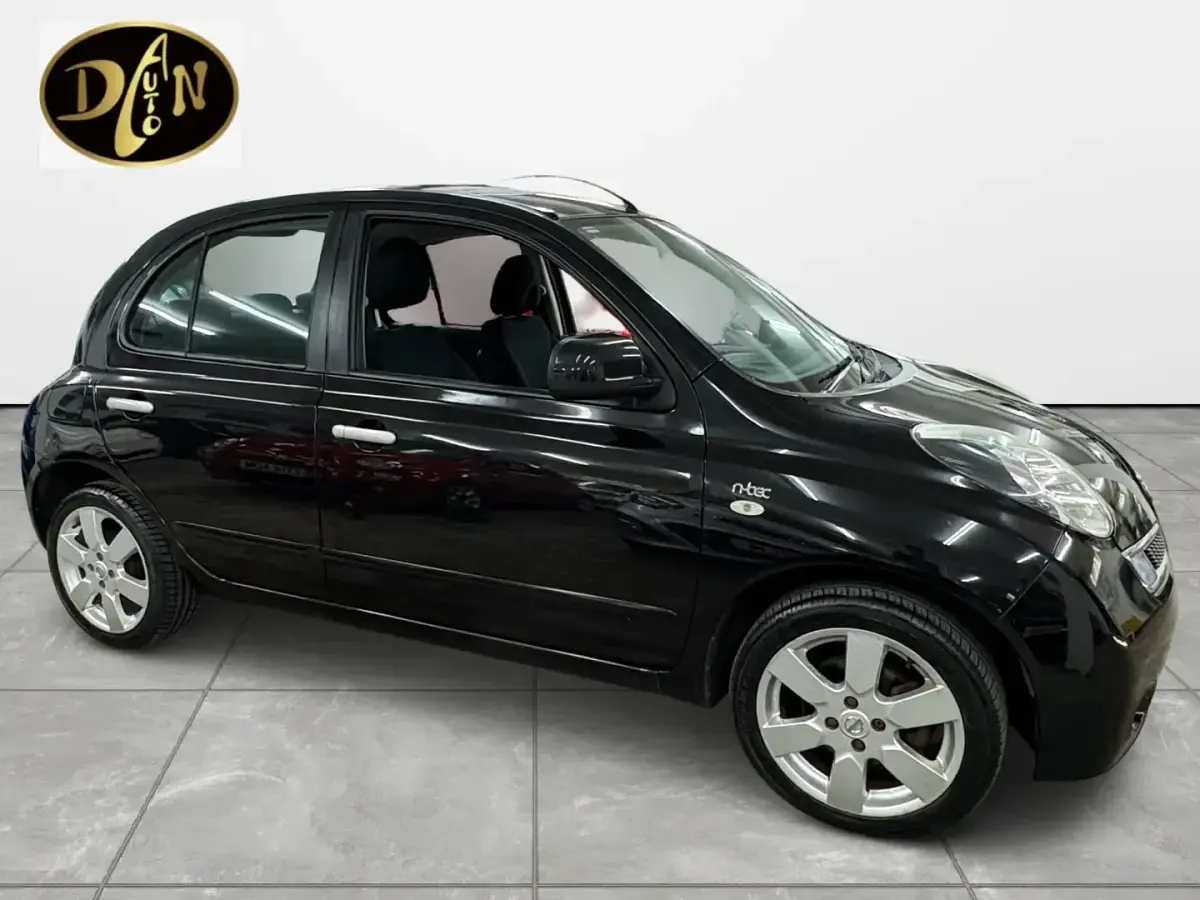 Begagnad Nissan Micra N-TEC 80 HK (58 kW) 2010 Svart Halvkombi