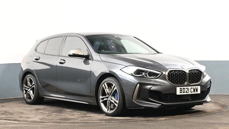 Used BMW M135 M Sport 302 HP (222 kW) 2021 Grey Hatchback