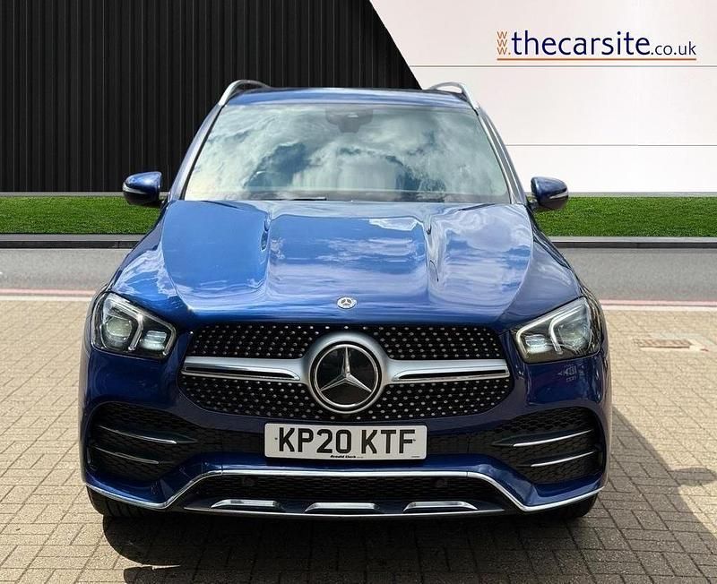 Used Mercedes GLE300 AMG line 2020 Blue Estate