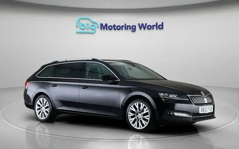 Used Skoda Superb SE L 150 HP (110 kW) 2023 Black Estate