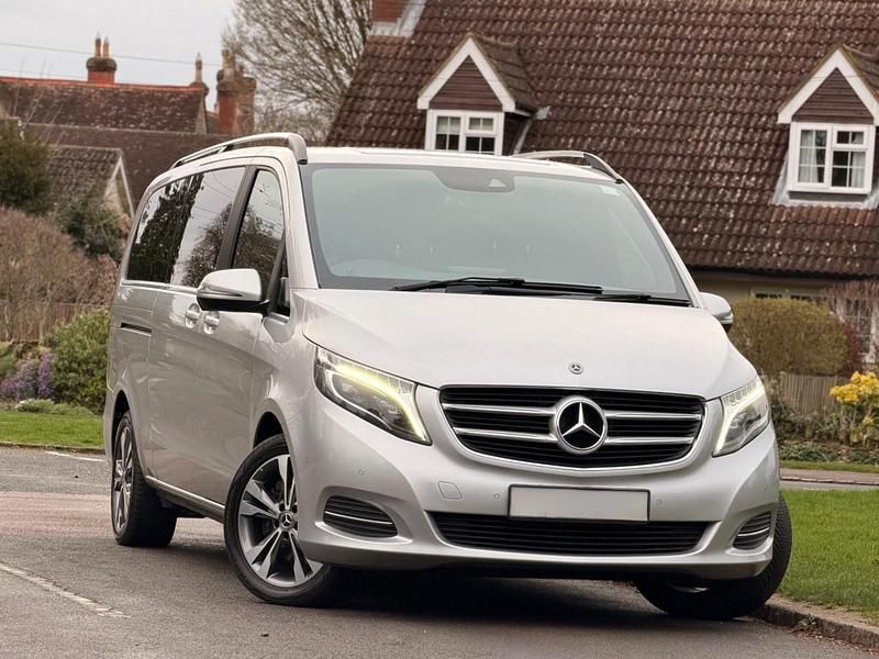 Used Mercedes V220 2018 Silver MPV