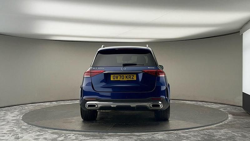 Used Mercedes GLE300 AMG line 245 HP (180 kW) 2020 Brilliant blue SUV