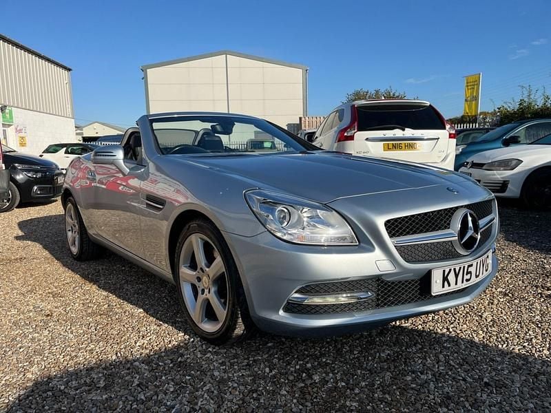Used Mercedes SLK250 2015 Silver Cabriolet
