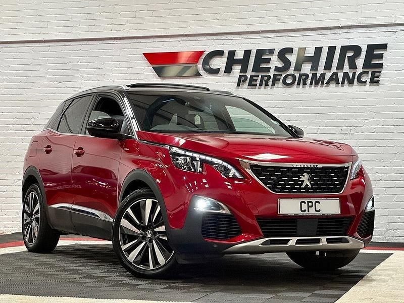 Red Used 2019 Peugeot 3008 Premium Hatchback | £8,990 (Fair price) - Image 1/3