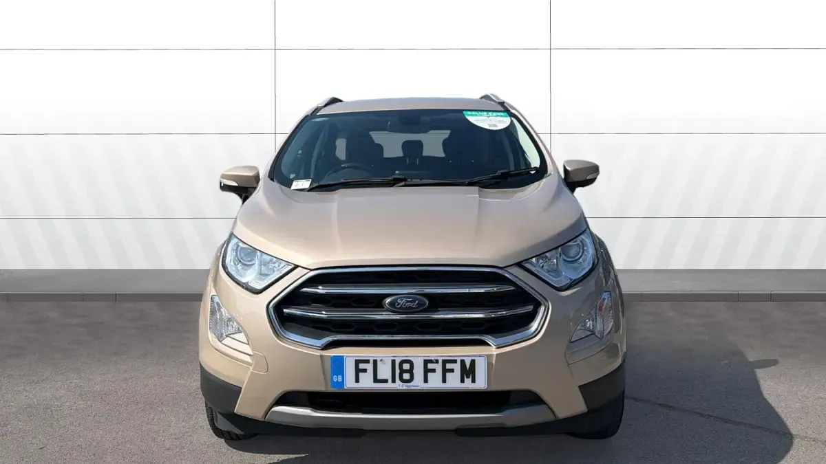 Used Ford Ecosport Titanium 125 HP (91 kW) 2018 Beige SUV