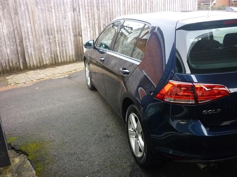 Used VW Golf VII Match 2015 Blue Hatchback