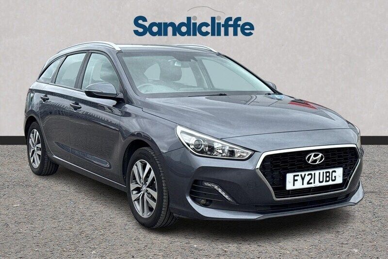 Grey Used 2021 Hyundai i30 Estate | £10,300 (Good price) - Image 1/4