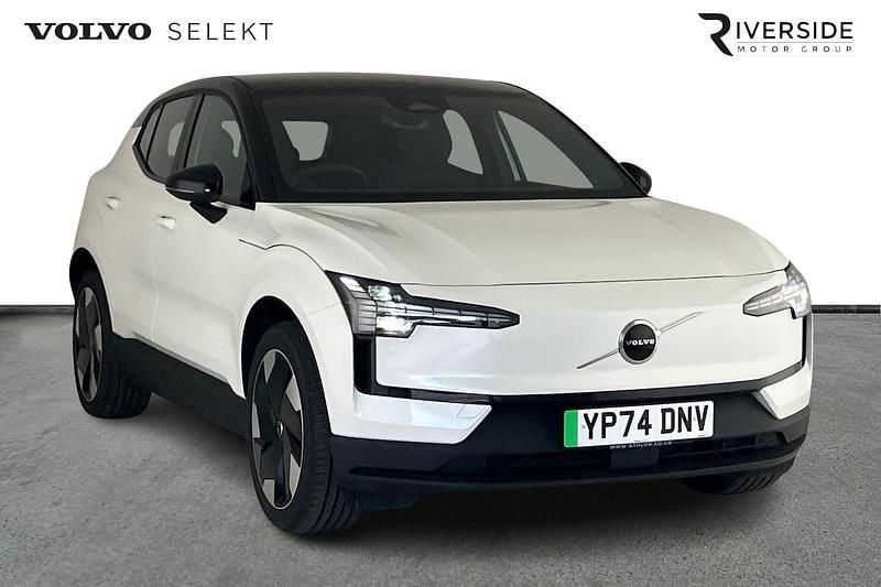 White New 2024 Volvo EX30 Performance SUV | £31,450 (Good price) - Image 1/4