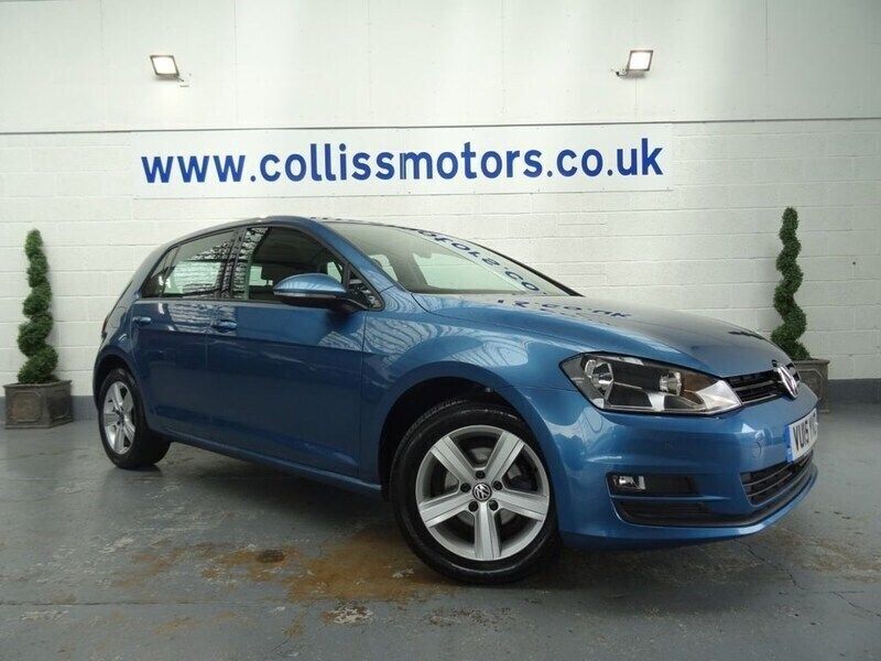 Blue Used 2015 VW Golf VII Match Hatchback | £9,295 (Fair price) - Image 1/4
