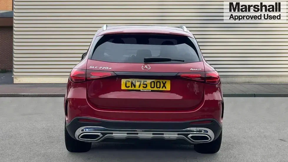 Used Mercedes GLC220 AMG line 197 HP (144 kW) 2025 Red SUV