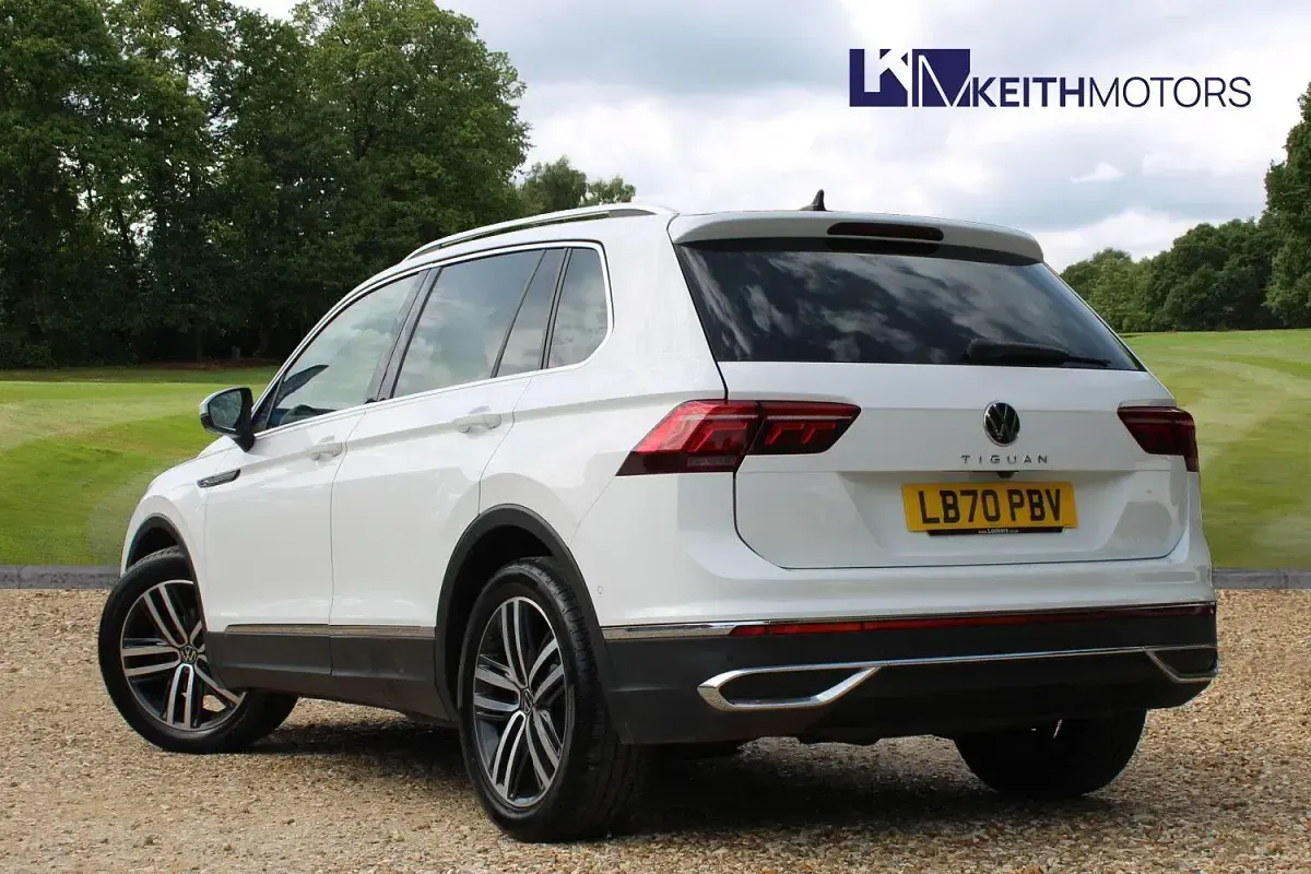 Used VW Tiguan Elegance 150 HP (110 kW) 2020 White SUV