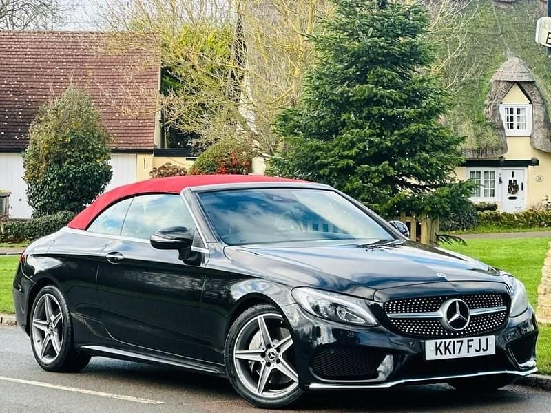 Used Mercedes C250 AMG Line Premium Plus 2017 Black Cabriolet