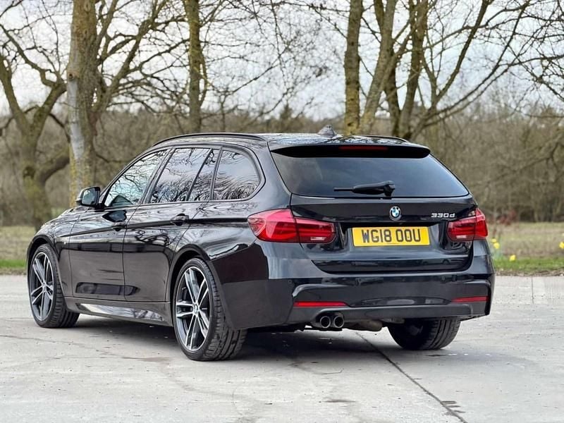 Used BMW 330 M Sport 2018 Black Estate