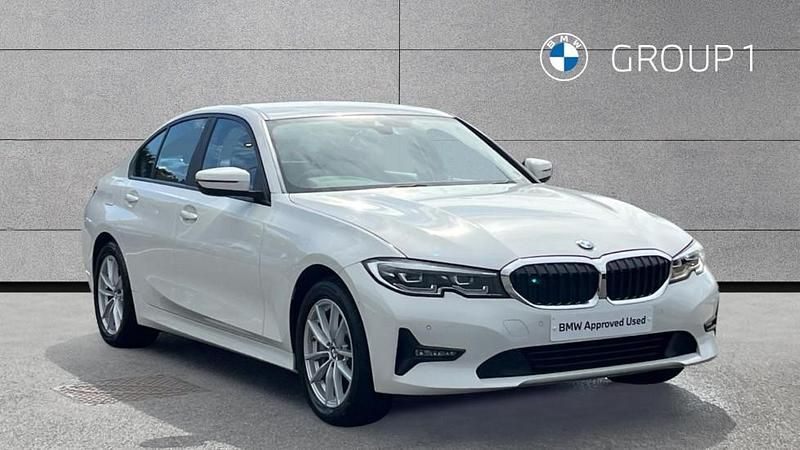 White Used 2021 BMW 330e Sport Line | £17,475 - Image 1/4