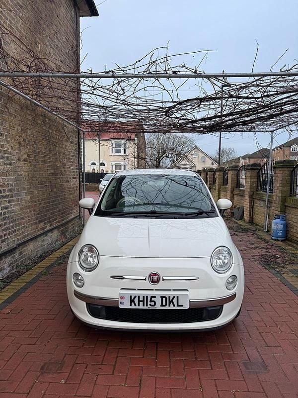 Used Fiat 500 Pop 69 HP (50 kW) 2015 White Hatchback