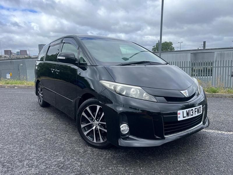 Used Toyota Estima 170 HP (125 kW) 2013 Black MPV