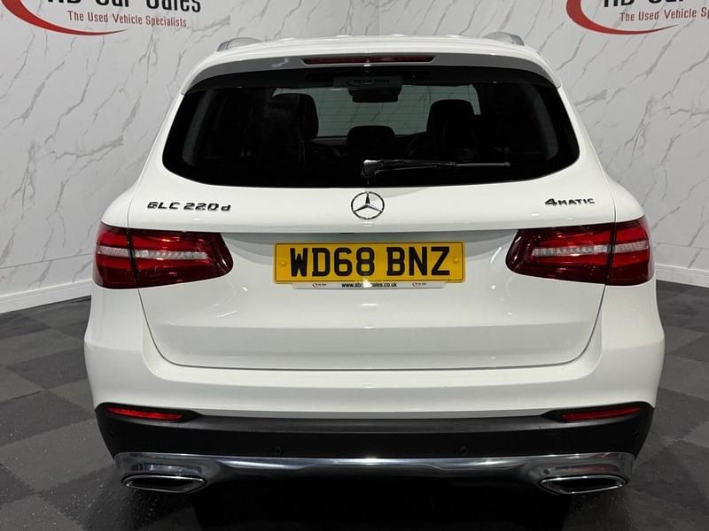 Used Mercedes GLC220 2018 White Estate