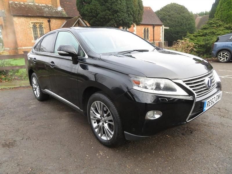 Used Lexus RX450h Luxury Line 2012 Panther black SUV