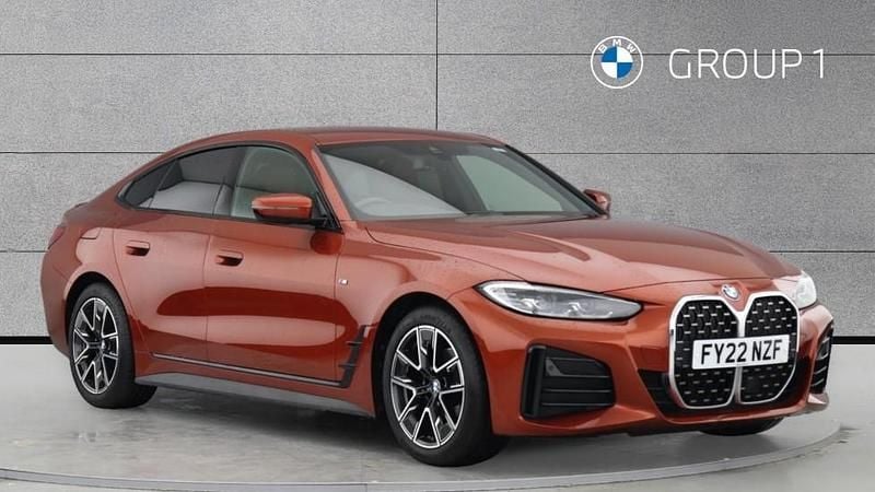 Orange Used 2022 BMW 420 Gran Coupé M Sport Coupe | £26,990 (Good price) - Image 1/4