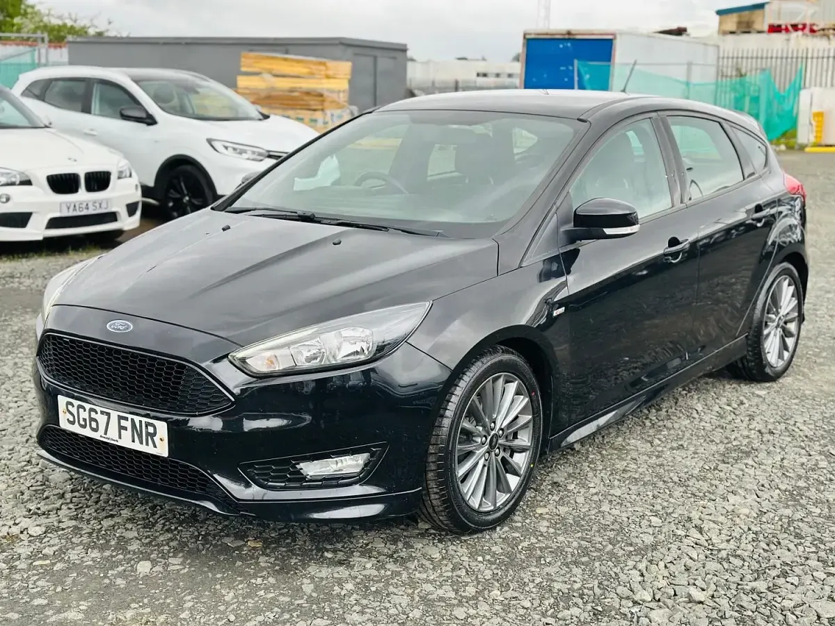 Used Ford Focus ST-Line 2017 Black Hatchback