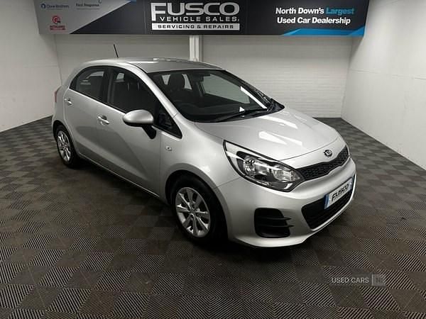 Silver Used 2016 Kia Rio Hatchback | £4,995 (Fair price) - Image 1/4