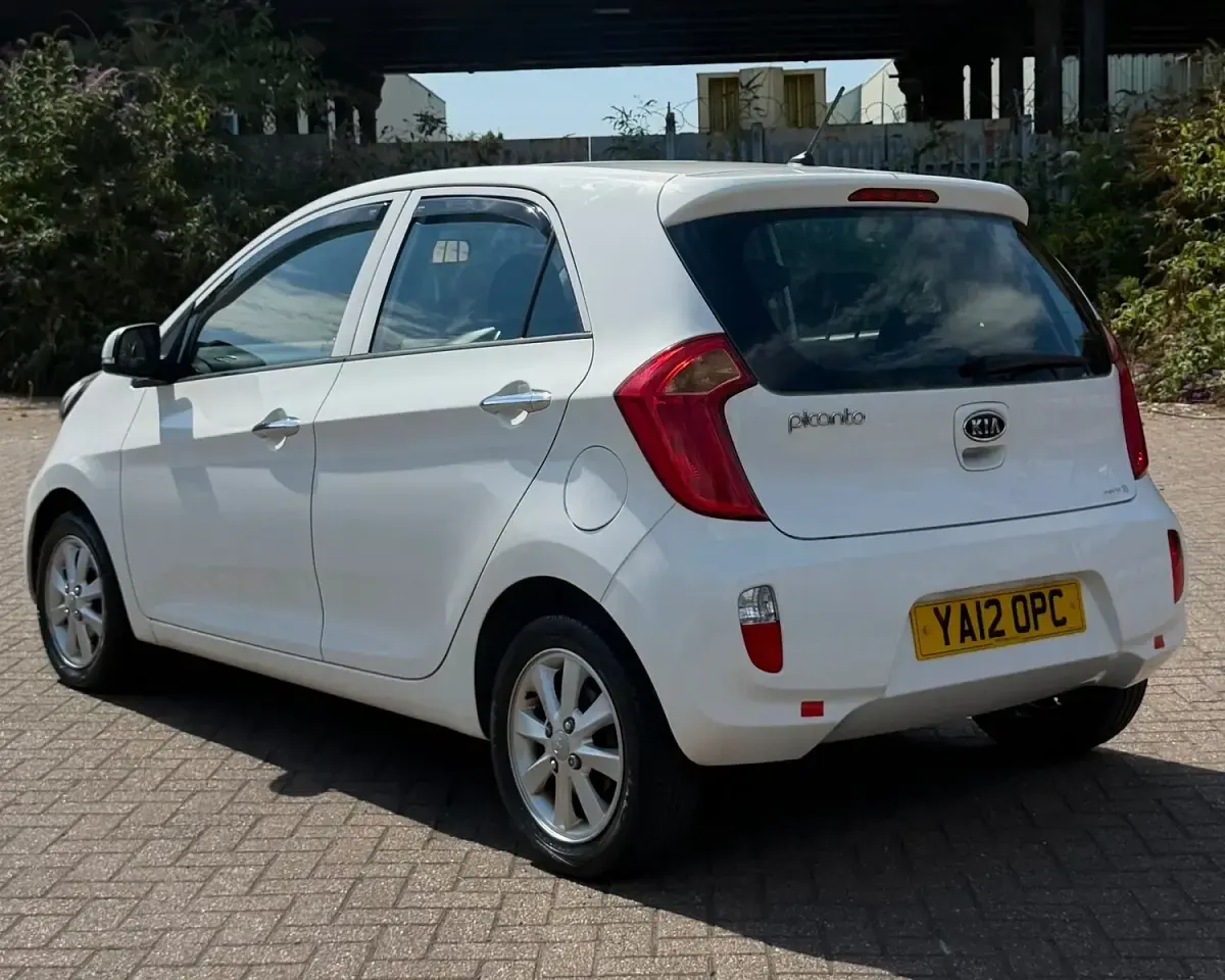 Used Kia Picanto 2012 White Hatchback