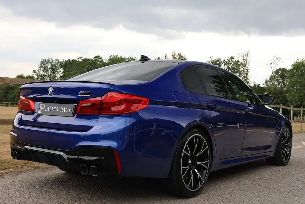 Used BMW M5 Competition Edition 2020 Blue Sedan