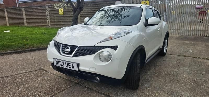 Used Nissan Juke Acenta 117 HP (86 kW) 2013 White SUV