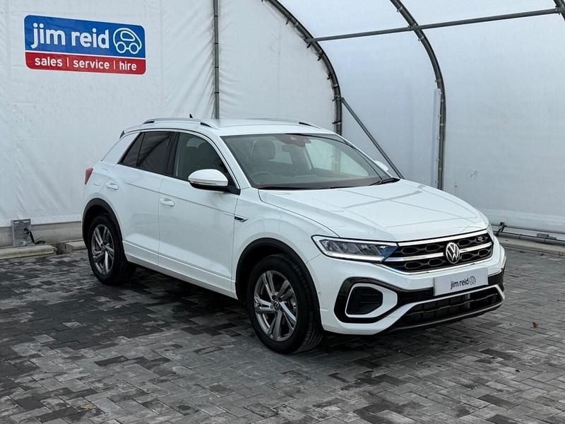 Used VW T-Roc R-line 150 HP (110 kW) 2023 White SUV