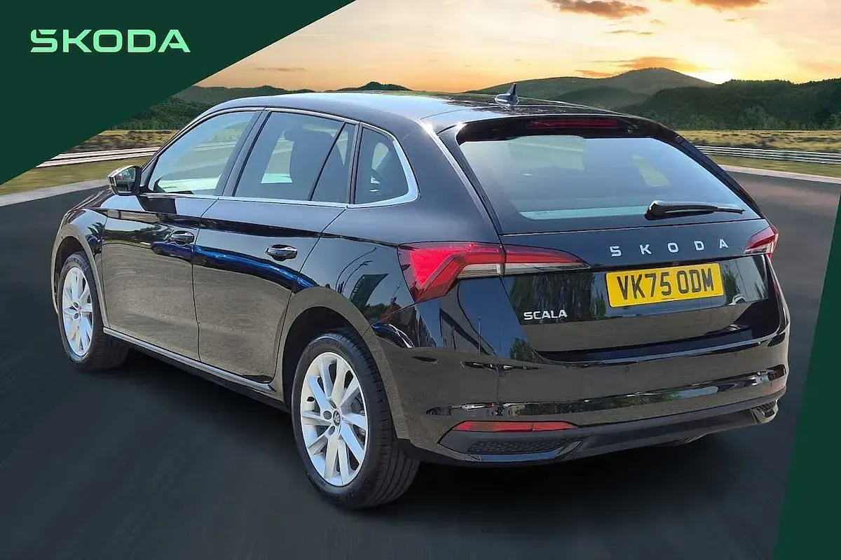 Used Skoda Scala SE L 150 HP (110 kW) 2025 Black Hatchback